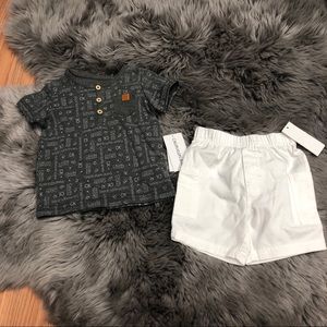 Calvin Klein Jeans | Boy's 2 Piece Summer Set | Size 12M